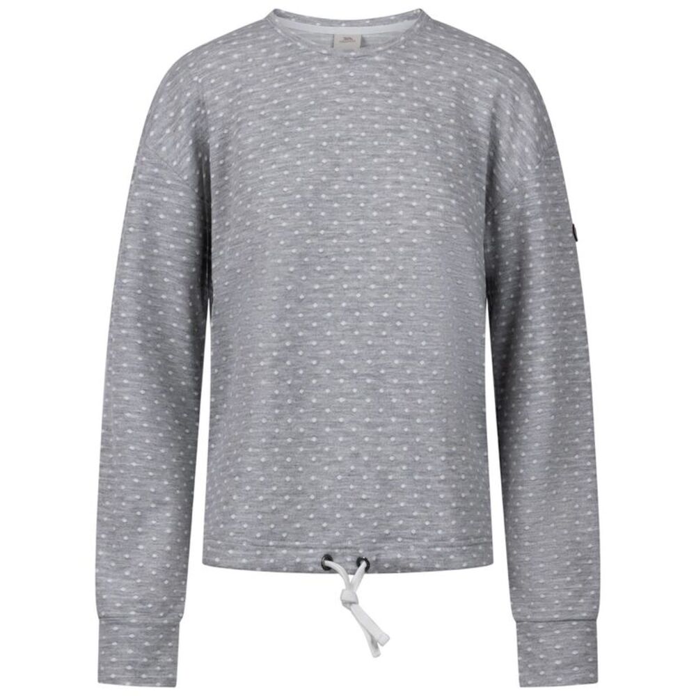 Trespass Womens/Ladies Ovis Long-Sleeved Top / Grey Marl